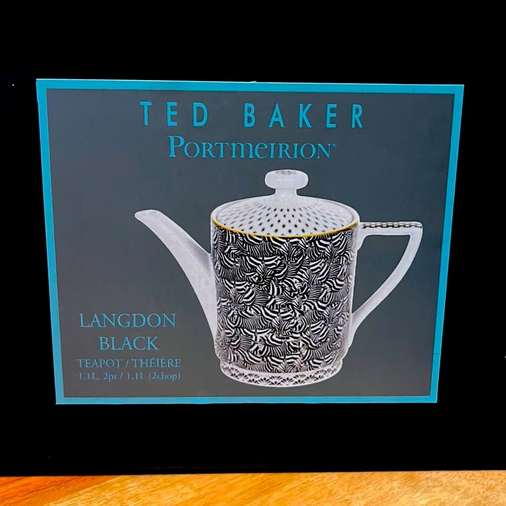 Portmeirion Ted Baker tea pot